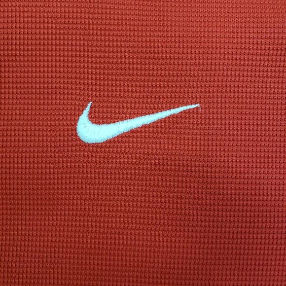 Nike WV Team Polo Shirt Dri-Fit Red White Swoosh Men XL X-Large - Picture 6 of 12